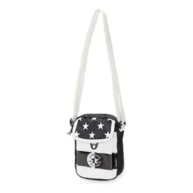 Sac à bandoulière en diagonale « Blanc Noir »