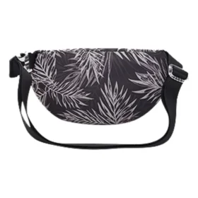 Sac à bandoulière imprimé « Noir Gris »
