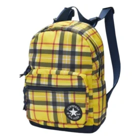 Sac à dos à carreaux GO LO « Yellow »
