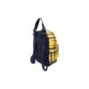 Sac à dos à carreaux GO LO « Yellow »