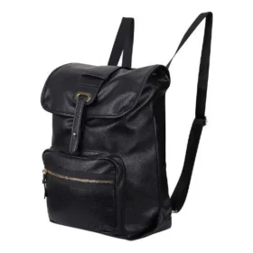 Sac à dos en cuir « Noir »