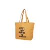 Sac fourre-tout en toile « Life&rsquo;s Too Short To Waste » de Renew « Brown »