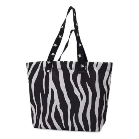 Sac fourre-tout en toile « White Black »