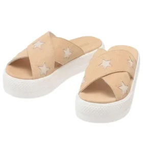 Sandales CV Platform « Beige »