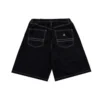 Short baggy 5 poches, tailles asiatiques « Noir »