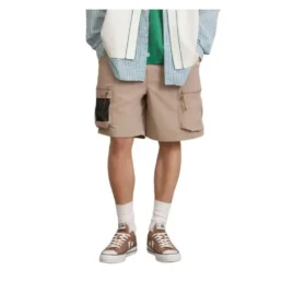 Short cargo, tailles asiatiques « Kaki »