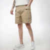 Short cargo, tailles asiatiques « Kaki »