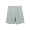 Short à chevrons et étoile brodée FT Asia Sizing « Gris »