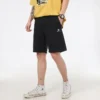 Short à chevrons et étoiles brodés FT, tailles asiatiques « Noir »