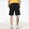 Short à chevrons et étoiles brodés FT, tailles asiatiques « Noir »