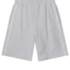 Short en coton, tailles asiatiques « Gris »