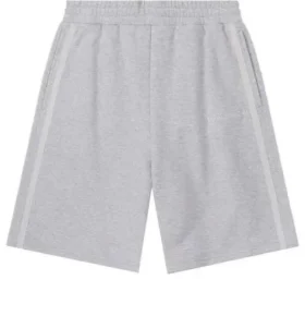 Short en coton, tailles asiatiques « Gris »