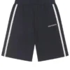 Short en coton, tailles asiatiques « Noir »