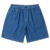 Short en denim ample 9 pouces, taille asiatique « Lt Stone Wash »