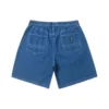Short en denim ample 9 pouces, taille asiatique « Lt Stone Wash »