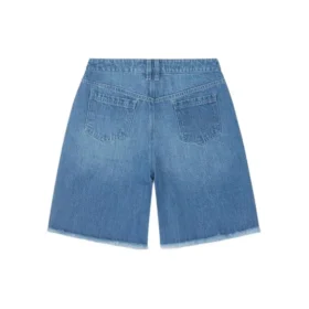 Short en denim, tailles asiatiques « Light Blue Wash »