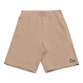 Short en molleton French Terry Go-To Sneaker Patch, tailles asiatiques « Beige »