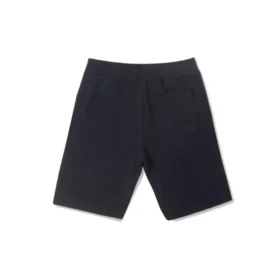 Short en polaire Go-To à chevrons et étoiles brodées, coupe standard, tailles asiatiques « Noir »
