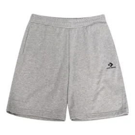 Short en polaire Go-To Embroidered Star Chevron à coupe standard, tailles asiatiques « Gris »