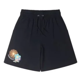 Short en tricot Grow Together, tailles asiatiques « Noir »
