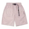 Short tissé classique mi-long, tailles asiatiques « Pink Sage »