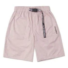 Short tissé classique mi-long, tailles asiatiques « Pink Sage »