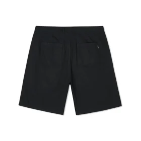 Short tissé, tailles asiatiques « Noir »