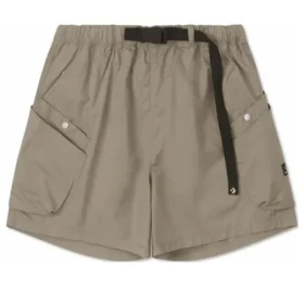 Short utilitaire tissé, tailles asiatiques « Vert olive »