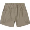 Short utilitaire tissé, tailles asiatiques « Vert olive »