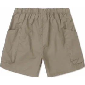 Short utilitaire tissé, tailles asiatiques « Vert olive »