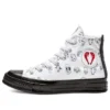 Shrimps x Chuck 70 High « White Black »