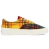 Skid Grip Low « Twisted Plaid – Egret »