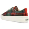 Skid Grip Low « Twisted Plaid – Egret »