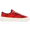 Skid Grip Low « Twisted Plaid – Haute Red »
