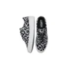 Skidgrip Chaussures de ville basses en toile élégantes Imprimé noir et gris « Noir et gris »