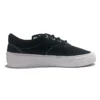 SkidGrip Chaussures de ville basses rétro en toile, élégantes, noir et blanc