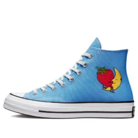 Sky High Farm Workwear x Chuck 70 High « Strawberry Moon – University Blue »