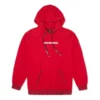 Série Nouvel An Sweat à capuche Tiger Stripes Rouge