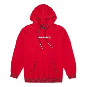 Série Nouvel An Sweat à capuche Tiger Stripes Rouge