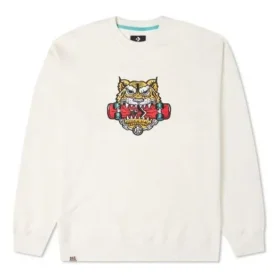 Série Nouvel An TIGER Motif Col rond Sport « Milk White »