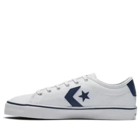 Star Replay Leather « White Navy »