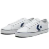 Star Replay Leather « White Navy »