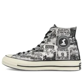 Suicidal Tendencies x Chuck 70 Hi « White Black »
