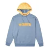 Sweat à capuche amovible Tailles asiatiques « Lakeside Blue »