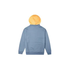 Sweat à capuche amovible Tailles asiatiques « Lakeside Blue »