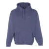 Sweat à capuche ample avec patch « Sneaker » – Tailles asiatiques « Bleu »