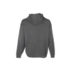 Sweat à capuche ample avec patch sneaker – Tailles asiatiques « Noir Gris »