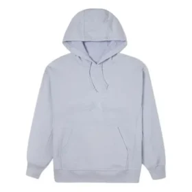 Sweat à capuche ample brodé du logo Chuck 70 Gris Bleu