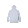 Sweat à capuche ample color block doublé polaire Bleu clair
