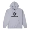 Sweat à capuche ample Go-To Star Chevron, tailles asiatiques « Gris »